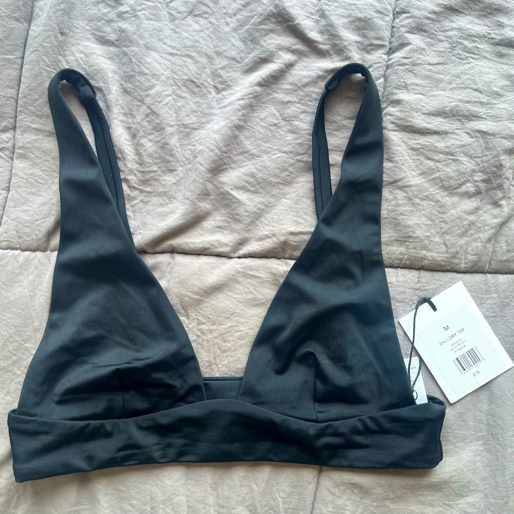 Black Swimsuit Top Onia